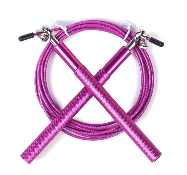 Crossfit Jump Rope Ultra Speed Ball Bearing Skipping Rope Steel Wire Jumping Ropes For Boxing MMA Gym Fitness Training Workout