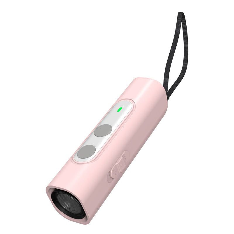 Ultrasonic Three-Head Sound Dog Repellent with Flashlight, Anti-Barking Device