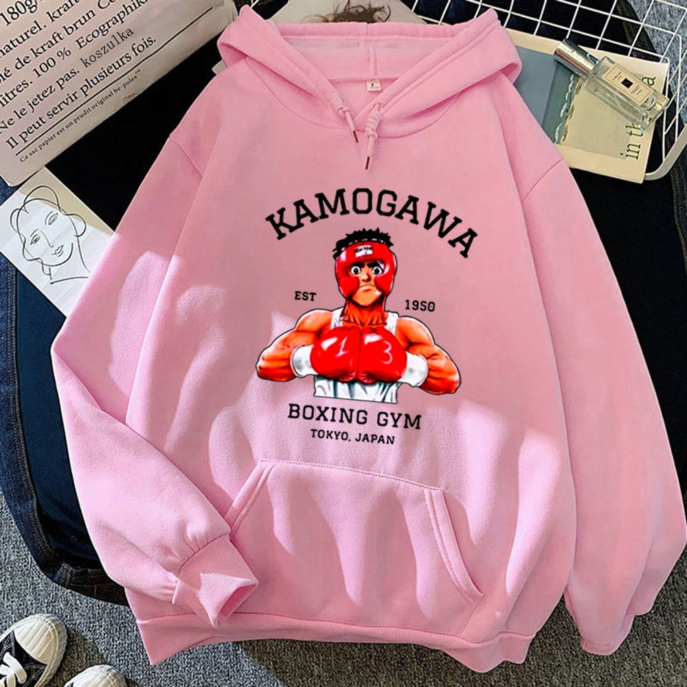Hajime No Ippo Kamogawa Boxing Club Hooded Sweatshirt Hoodie
