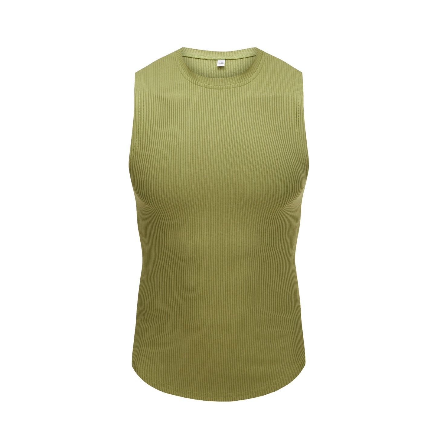 Muscle Tee Men Wide Shoulder Underwear Sleeveless T-Shirt Summer Vest Fashion Slim Fit Stretch Gym Workout Crop Top