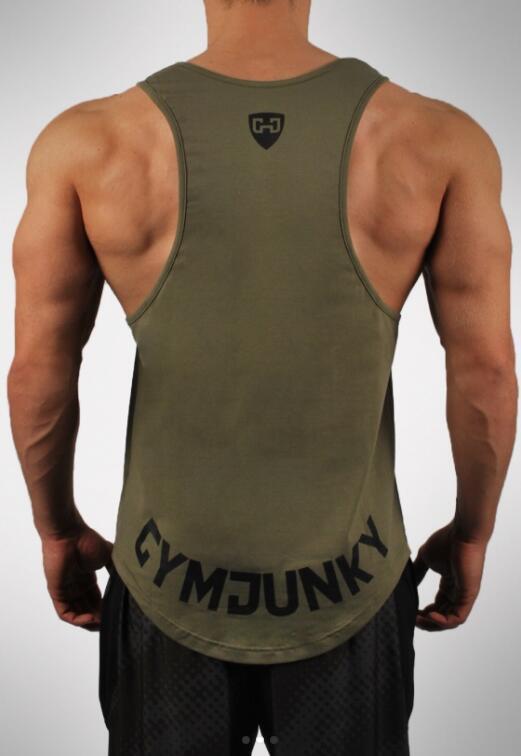 Muscle Master Training Gym Vest Men's Fitness Wear Running Workout Breathable Compression Shirt Round Neck Vest Summer
