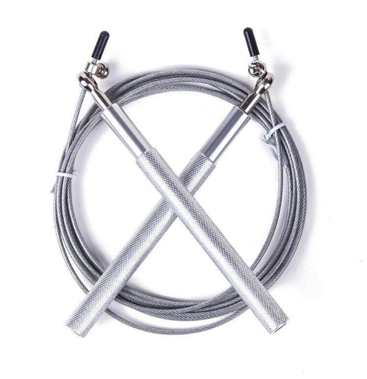 Crossfit Jump Rope Ultra Speed Ball Bearing Skipping Rope Steel Wire Jumping Ropes For Boxing MMA Gym Fitness Training Workout