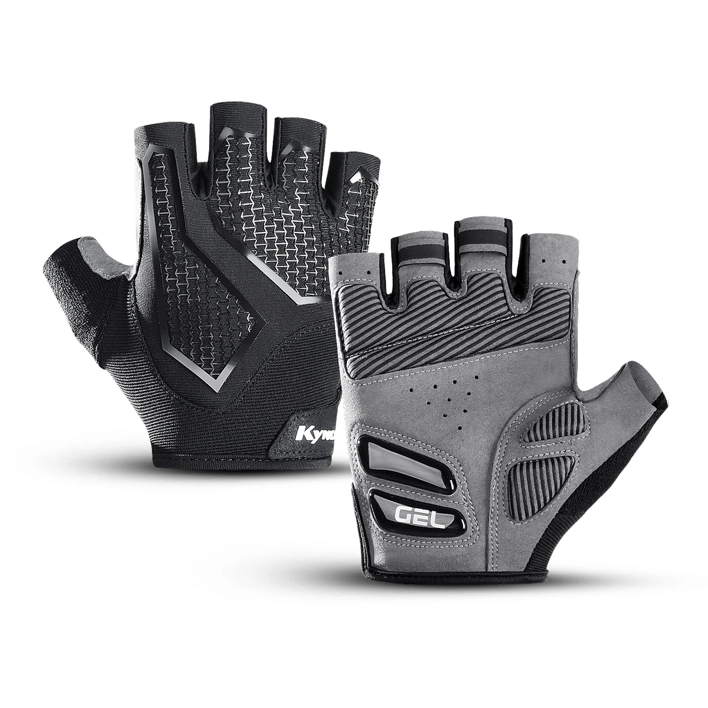 Half finger cycling gloves for men and women liquid silicone shock-absorbing and breathable sports bike fitness gloves