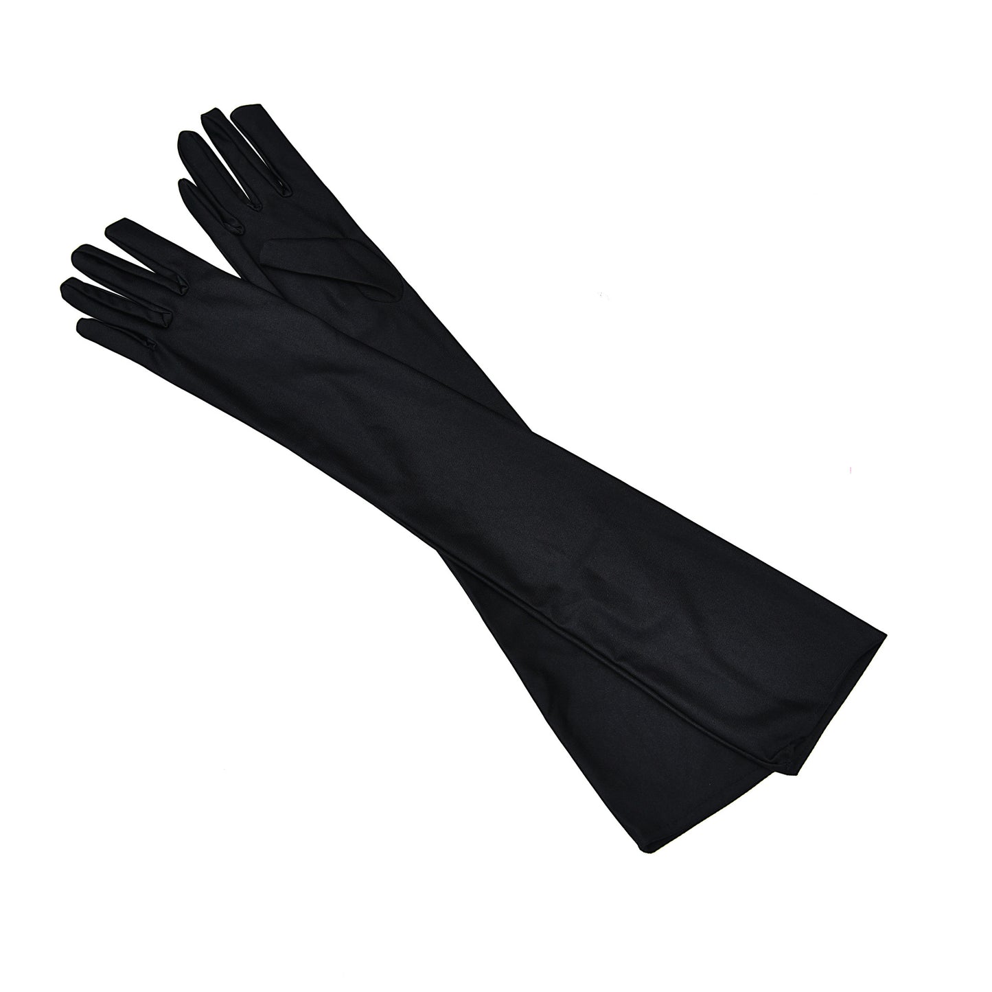 Long Spandex Gloves Women's Summer Driving and Cycling Sunscreen Gloves Lengthened Thin Spandex Gloves