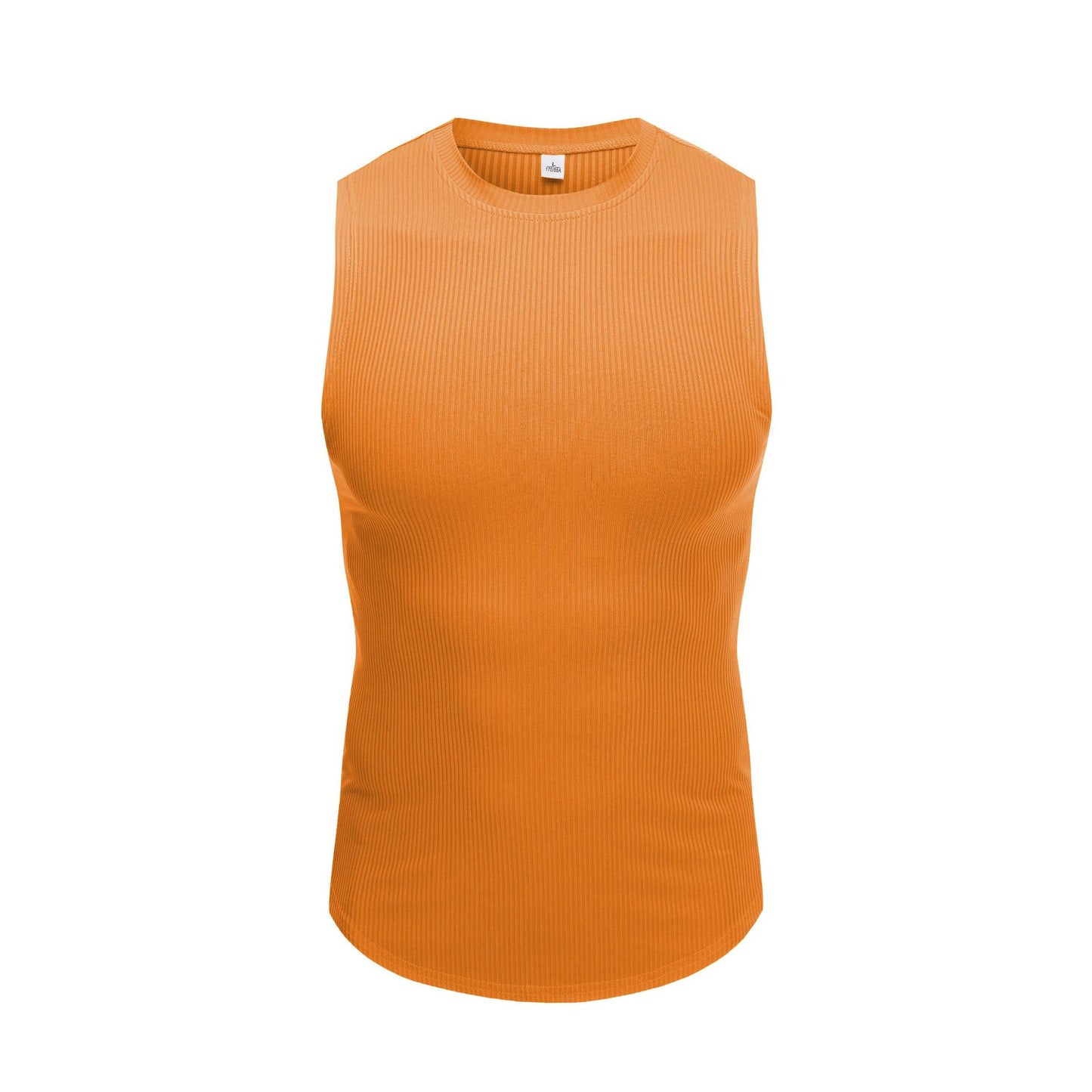 Muscle Tee Men Wide Shoulder Underwear Sleeveless T-Shirt Summer Vest Fashion Slim Fit Stretch Gym Workout Crop Top