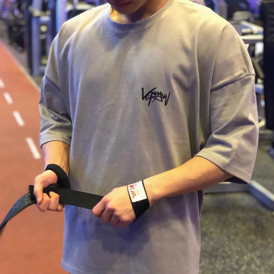 Muscle Master Comprehensive Training Gym T-Shirt for Men, Loose Fit Running Shirt, Breathable Workout Casual Top