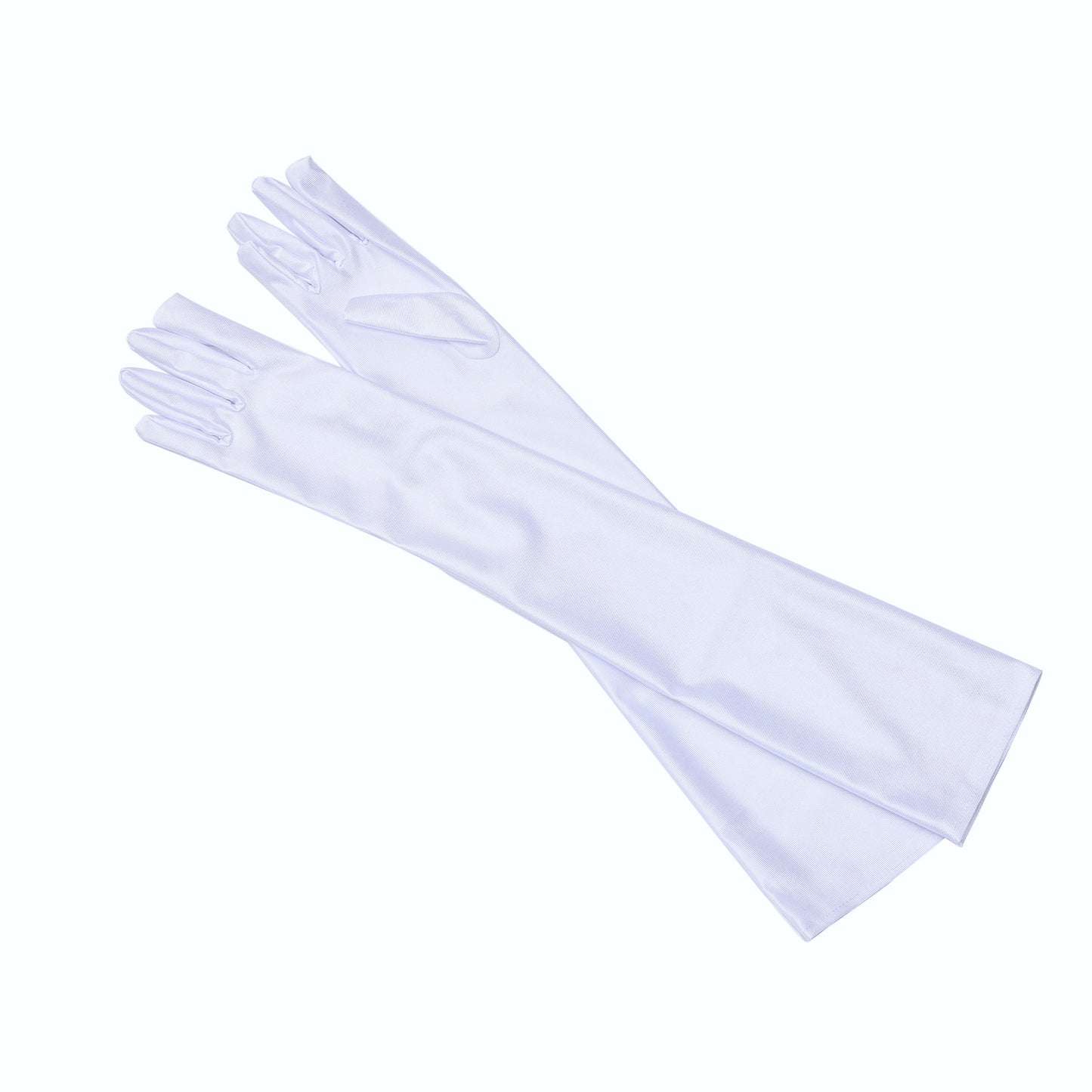 Long Spandex Gloves Women's Summer Driving and Cycling Sunscreen Gloves Lengthened Thin Spandex Gloves