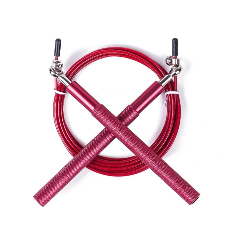 Crossfit Jump Rope Ultra Speed Ball Bearing Skipping Rope Steel Wire Jumping Ropes For Boxing MMA Gym Fitness Training Workout