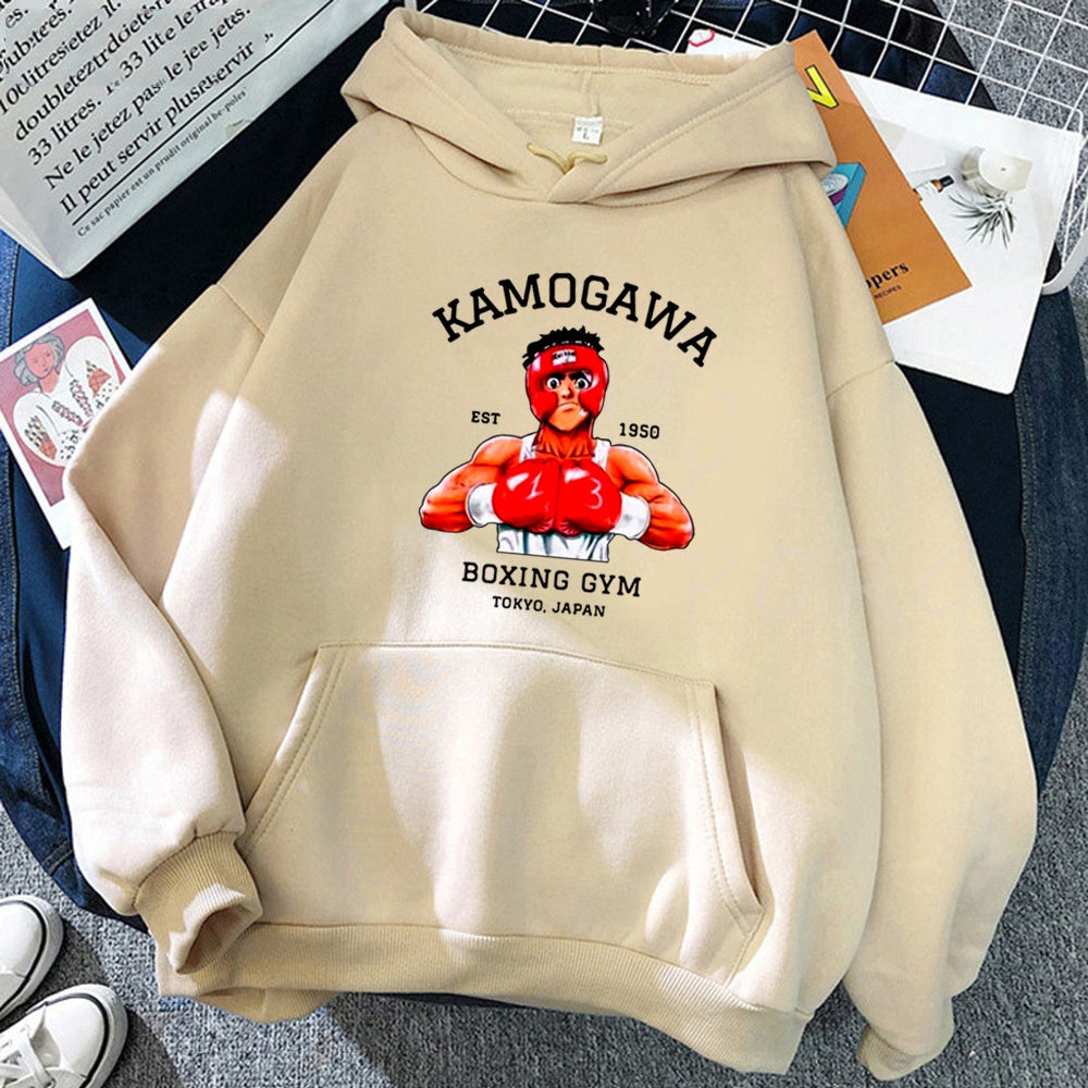 Hajime No Ippo Kamogawa Boxing Club Hooded Sweatshirt Hoodie