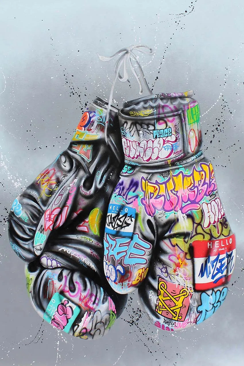 Boxing Glove Art Poster Printing Canvas Painting Wall Art Picture Decoration Mural Modern Living Room Home Decoration