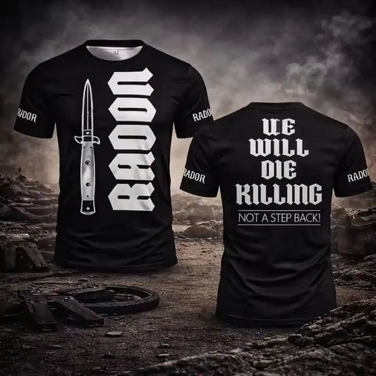 2026 Men Women Fightwear Outdoor Casual Round Neck Short Sleeve Man Tops T-shirt New 3D Print Boxing RANDA Breathable Sportwear