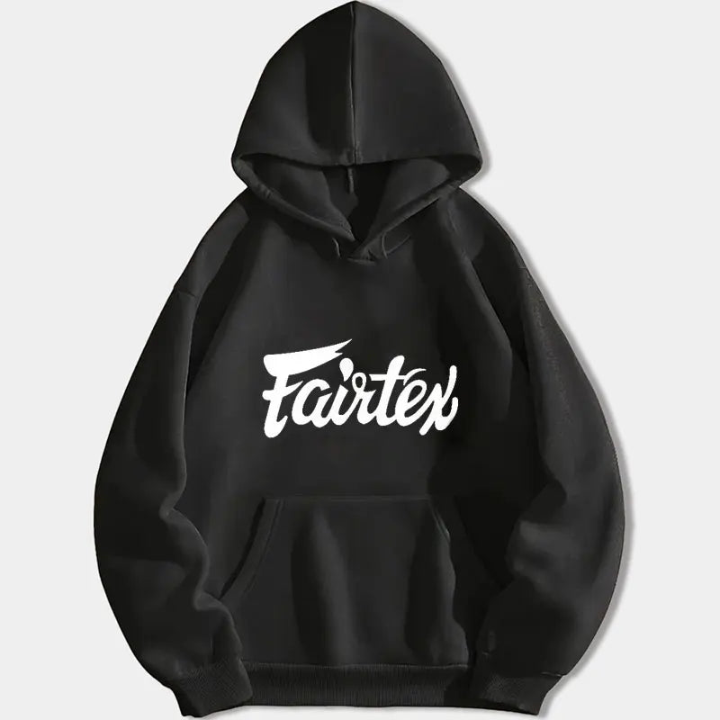 Fairtex Thailand Hoody Muay Thai Kickboxing Casual Sportswear Unisex Autumn Winter Loose Street Fashion Hipster Hooded Pullover