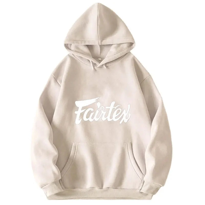 Fairtex Thailand Hoody Muay Thai Kickboxing Casual Sportswear Unisex Autumn Winter Loose Street Fashion Hipster Hooded Pullover