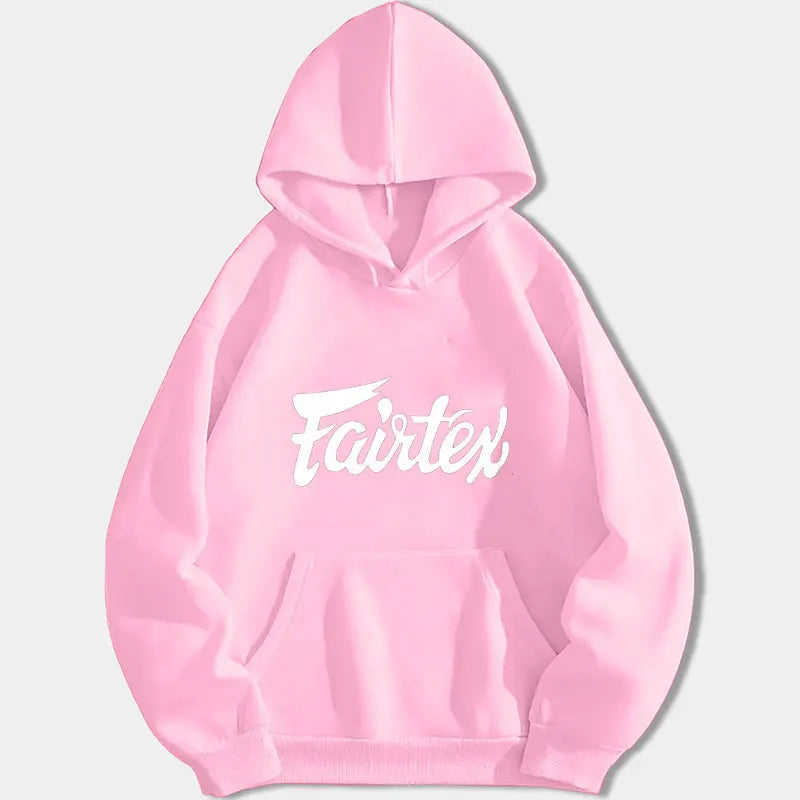 Fairtex Thailand Hoody Muay Thai Kickboxing Casual Sportswear Unisex Autumn Winter Loose Street Fashion Hipster Hooded Pullover