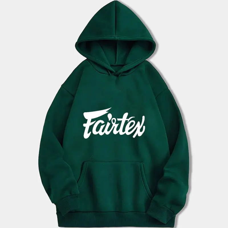 Fairtex Thailand Hoody Muay Thai Kickboxing Casual Sportswear Unisex Autumn Winter Loose Street Fashion Hipster Hooded Pullover