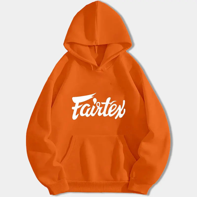 Fairtex Thailand Hoody Muay Thai Kickboxing Casual Sportswear Unisex Autumn Winter Loose Street Fashion Hipster Hooded Pullover